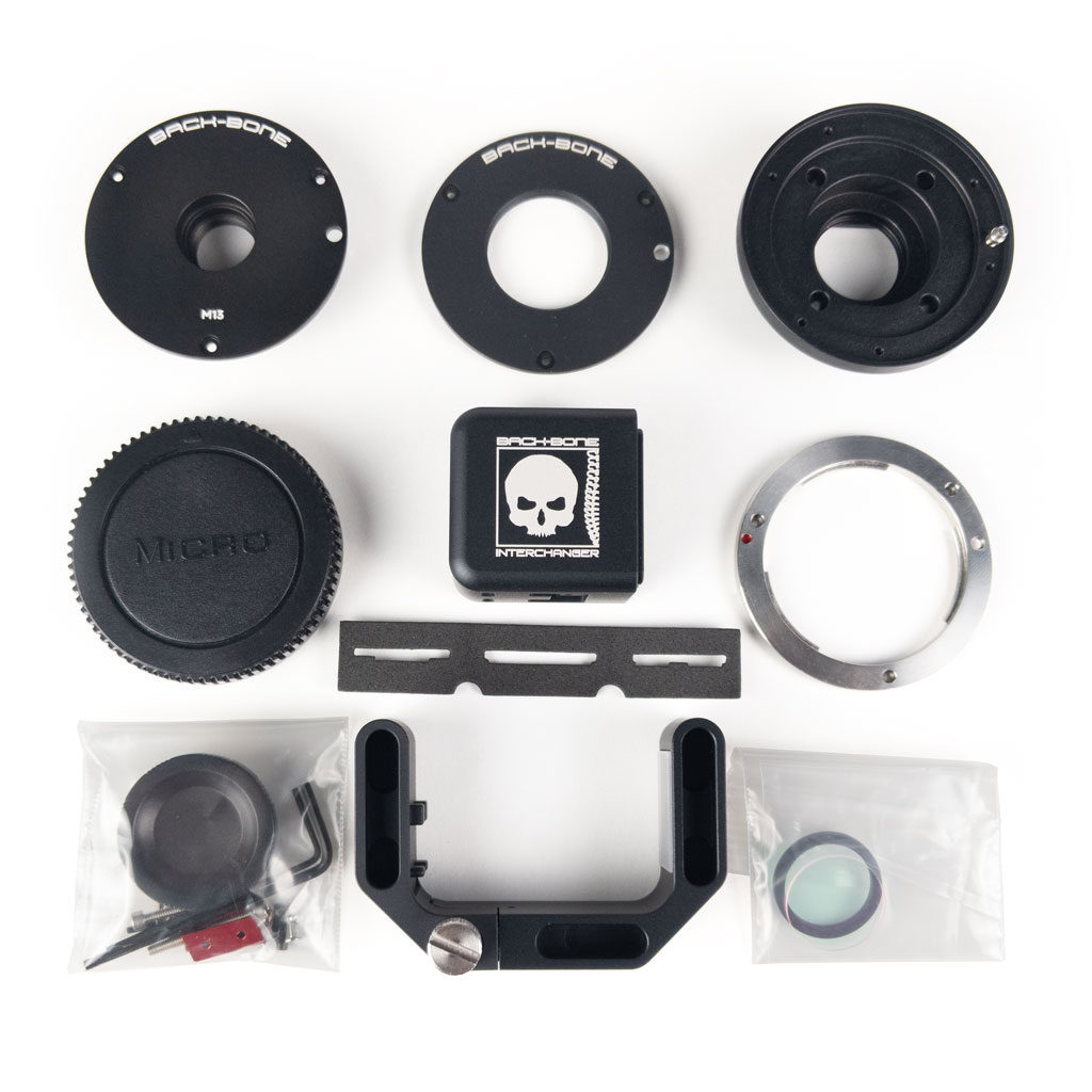 DIY MOD KIT FOR INSTA360 ONE R (5.3K 1-INCH MODULE) | BACK-BONE